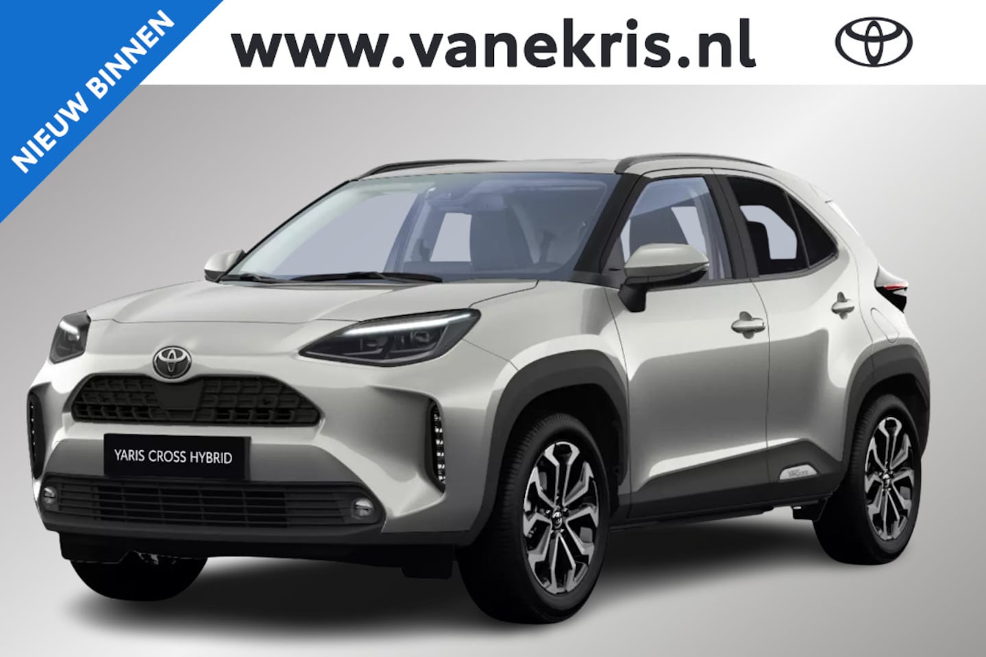 Toyota Yaris Cross - 1.5 Hybrid 130 Dynamic 1.5 Hybrid 130 Dynamic, Comfort Pack, Nieuw, in december leverbaar met €2.000,- inruilprem - AutoWereld.nl