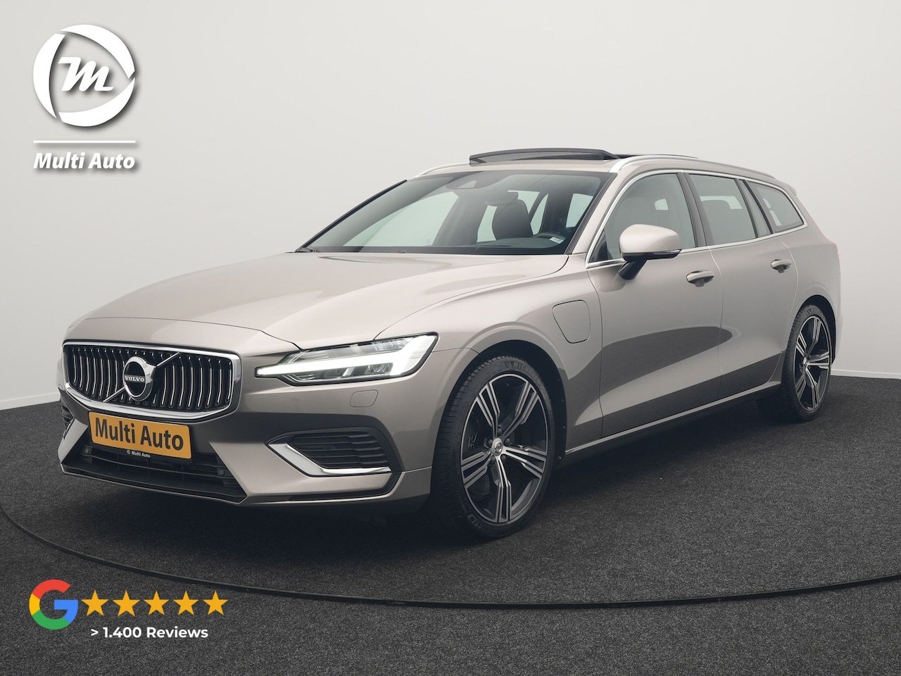 Volvo V60 - T8 Twin Engine AWD Inscription Plug In Hybrid 390pk Dealer O.H. PHEV | Trekhaak Af Fabriek - AutoWereld.nl