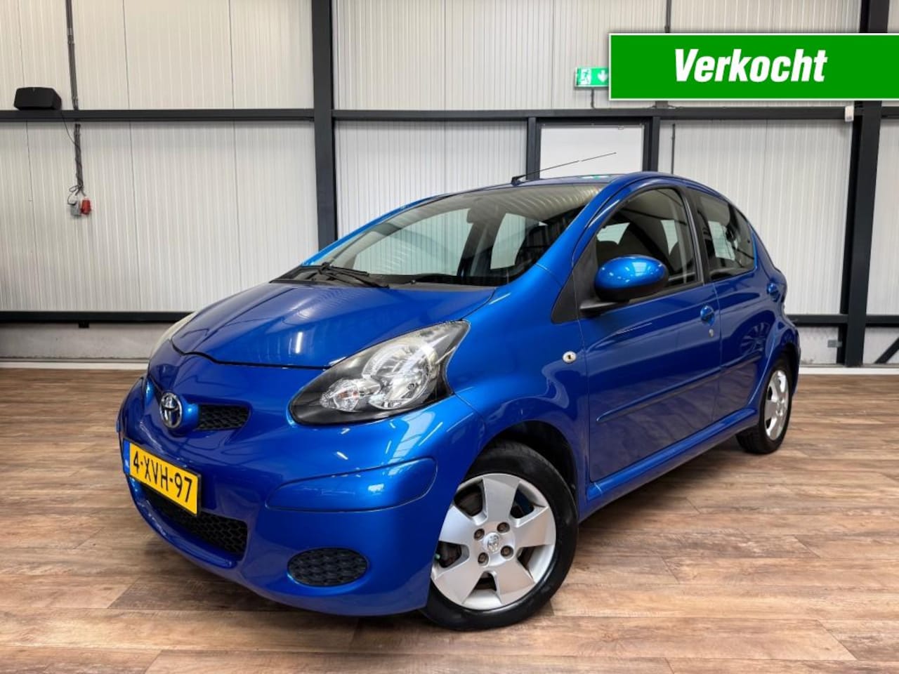 Toyota Aygo - 1.0-12V Dynamic Blue / AUTOMAAT / AIRCO / 5 DRS / - AutoWereld.nl