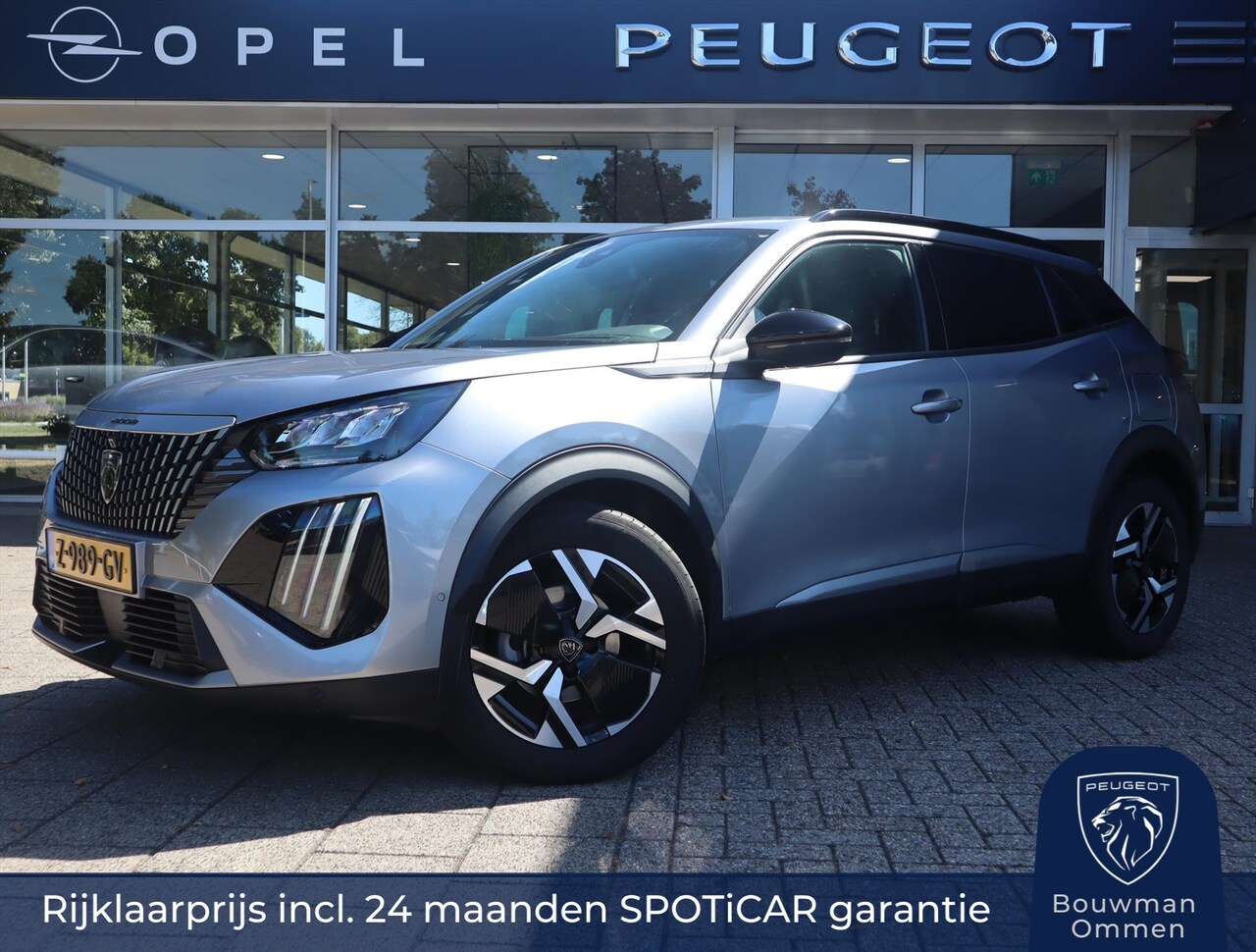 Peugeot 2008 - SUV Allure Puretech 100PK H6, Rijklaarprijs, Navigatie 360° Camera LED DAB+ Sensoren voor - AutoWereld.nl