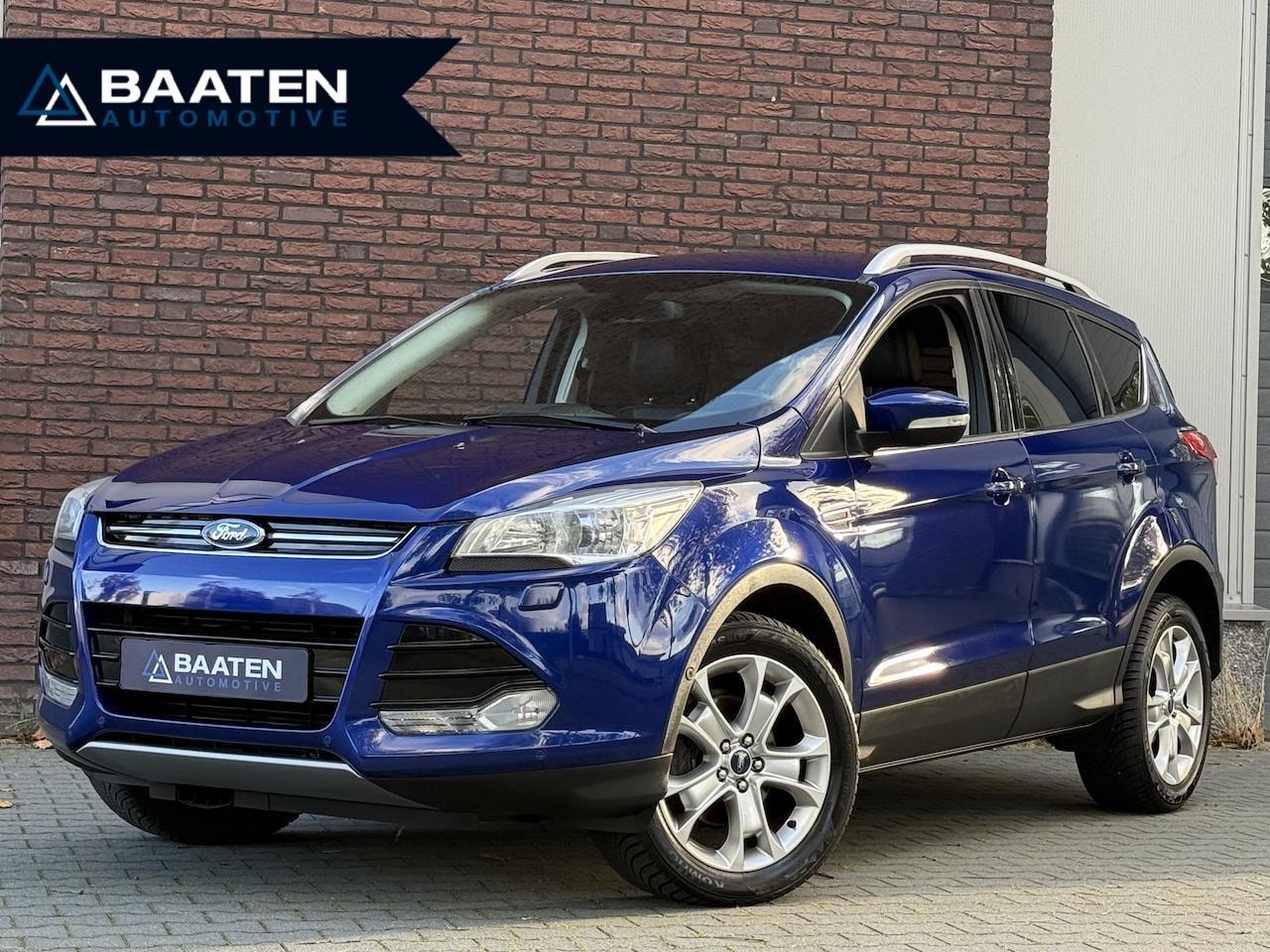 Ford Kuga - 1.6 Titanium 150 PK|1e eig.|1/2Leder|Navi|Trekhaak|18inch - AutoWereld.nl