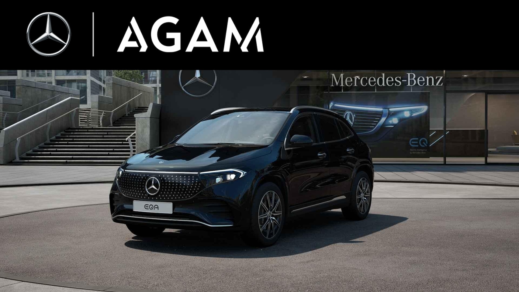 Mercedes-Benz EQA - 250+ Business Solution AMG 71 kWh Panorama dak - AutoWereld.nl