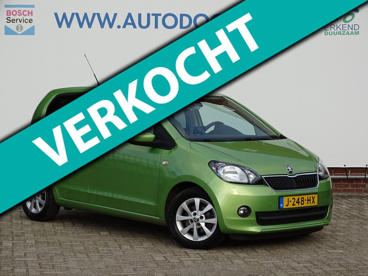 Skoda Citigo - 1.0 Greentech Elegance|All Season|Navi|Stoelverwarming|Cruise - AutoWereld.nl