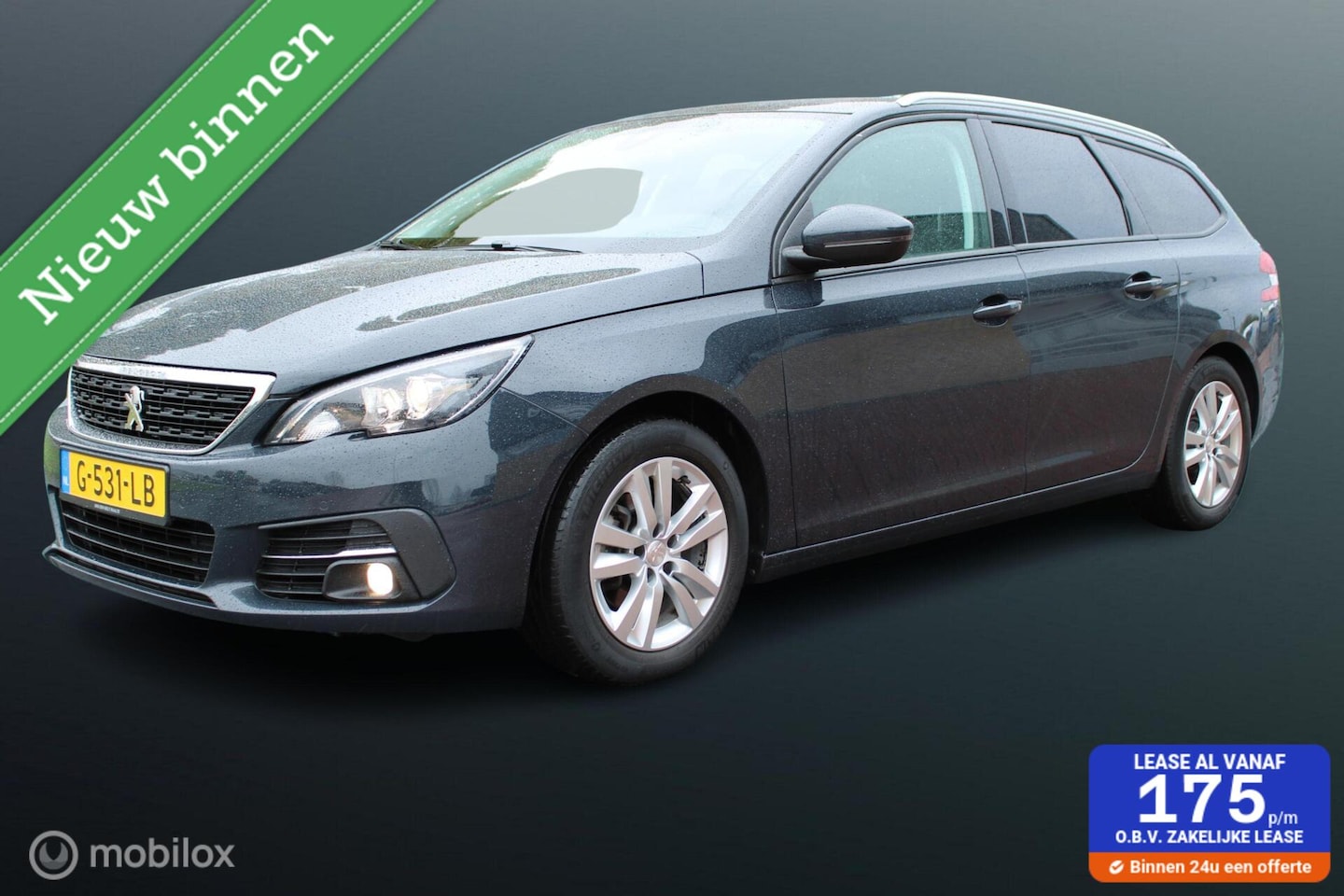 Peugeot 308 SW - 1.2 PureTech Blue Lease Executive 1.2 PureTech Blue Lease Executive, Trekhaak, Pano, Pdc voor + achter, App connect, Navi, C - AutoWereld.nl