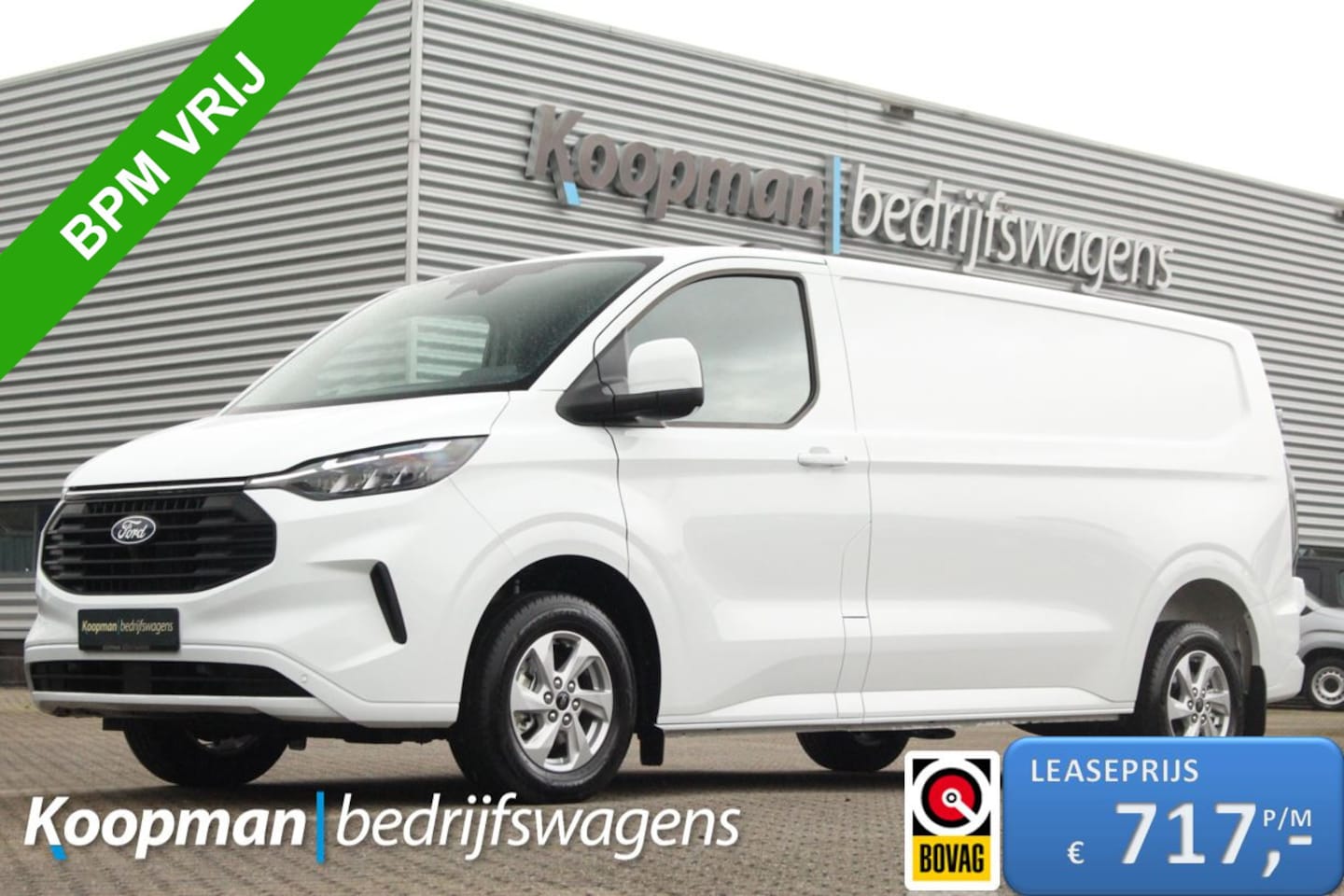 Ford Transit Custom - 320 2.0TDCI 136pk L2H1 Limited | Automaat | LED | Sync 4 13" | Keyless | Camera | LMV | Le - AutoWereld.nl