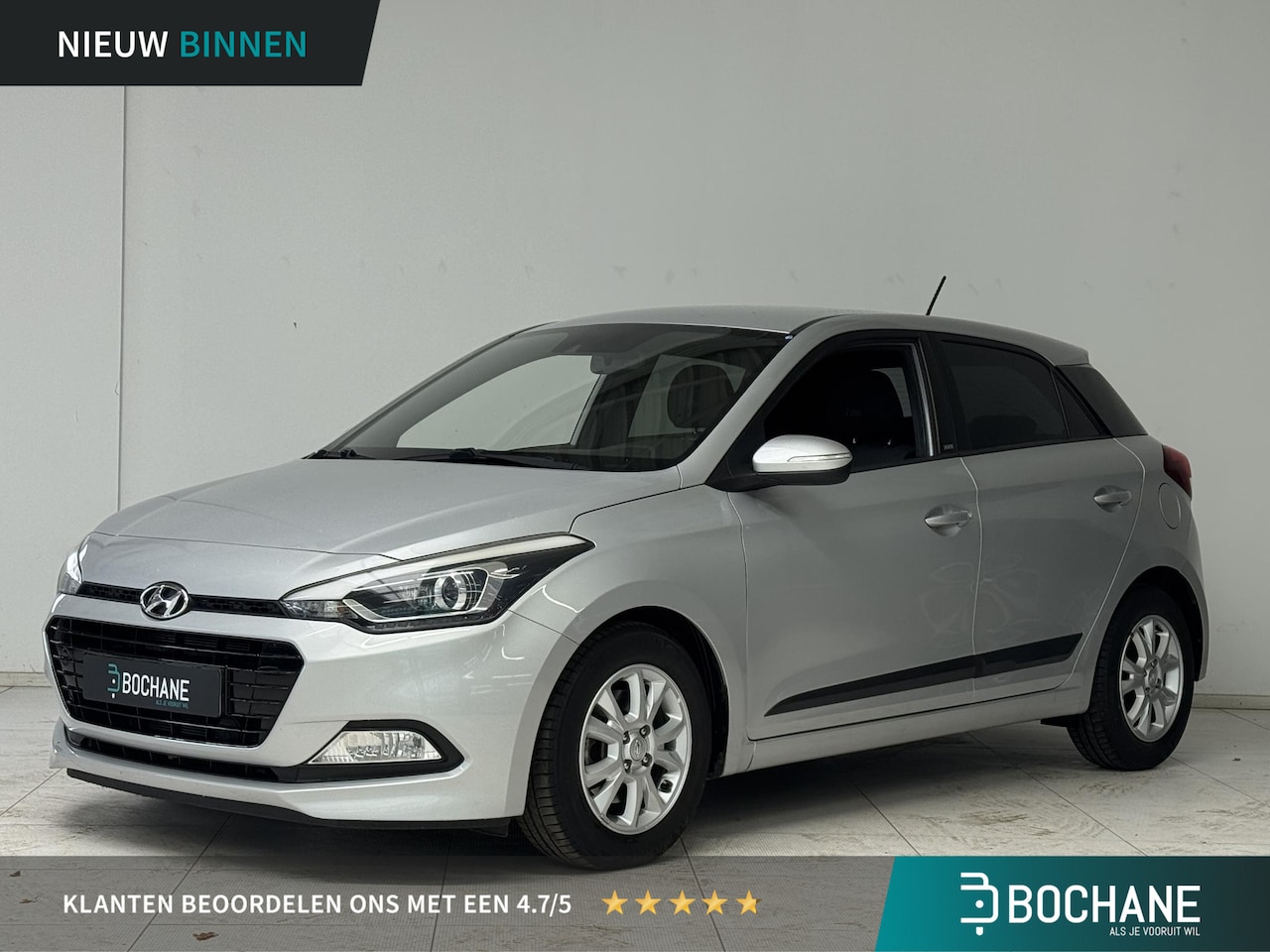 Hyundai i20 - 1.0 T-GDI Go! 2016 | Navigatie | Camera | Cruise control | Lichtmetalen velgen 15" | - AutoWereld.nl