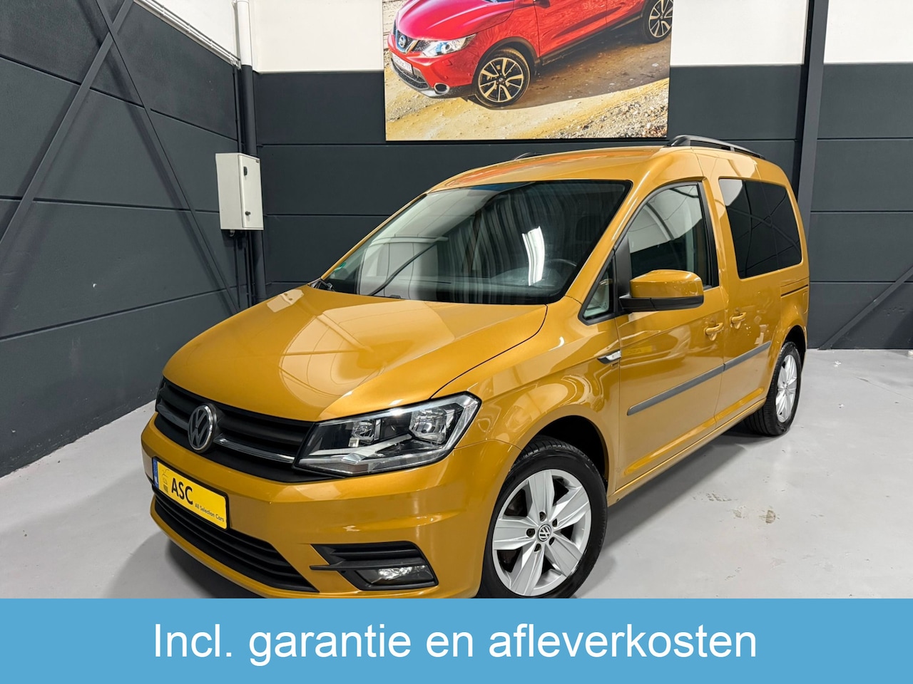 Volkswagen Caddy - Rolstoelauto - Luxe uitvoering - Rolstoelvervoer - Nieuwstaat - AutoWereld.nl