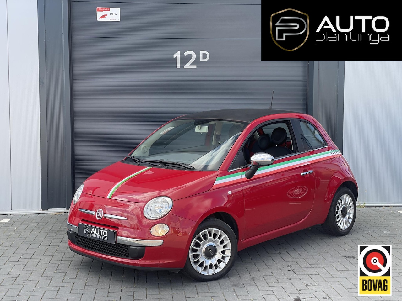 Fiat 500 - 1.0 TwinAir Ferrari Edition | Airco | Beurt gehad op 24-10 | Nieuwe Accu | - AutoWereld.nl