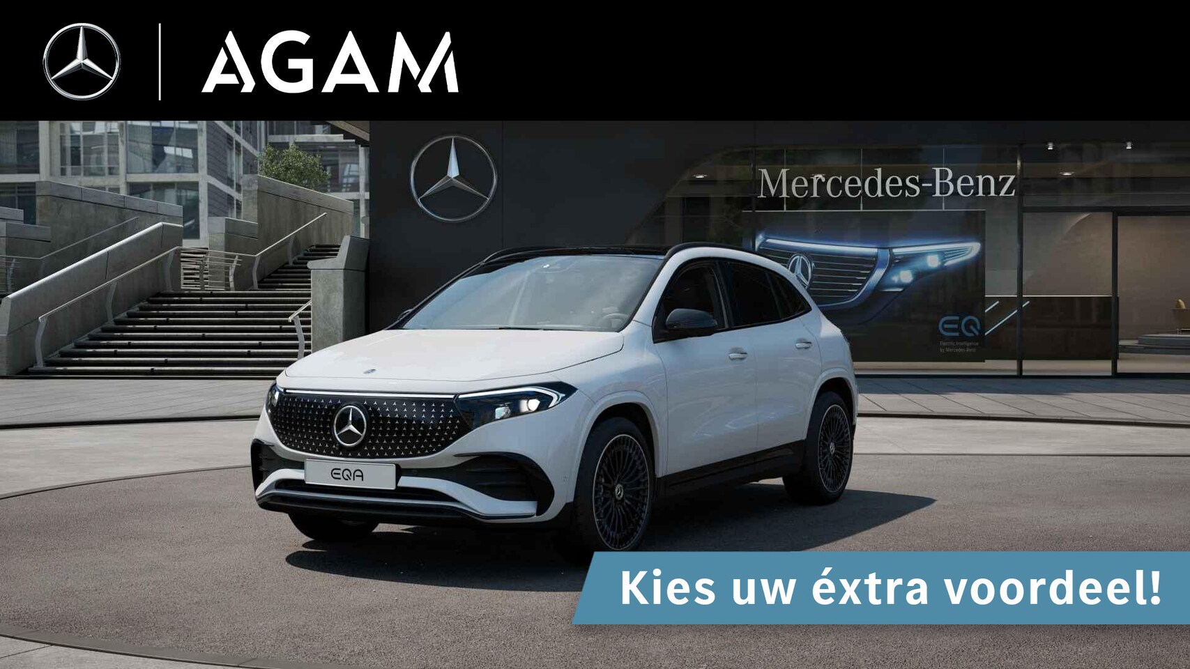 Mercedes-Benz EQA - 250+ Business Solution AMG Panorama dak | Trekhaak - AutoWereld.nl