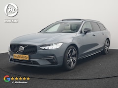 Volvo V90 - T6 AWD R-Design Plug In Hybrid 340pk Dealer O.H PHEV | Trekhaak Af Fabriek | Panodak | Ada