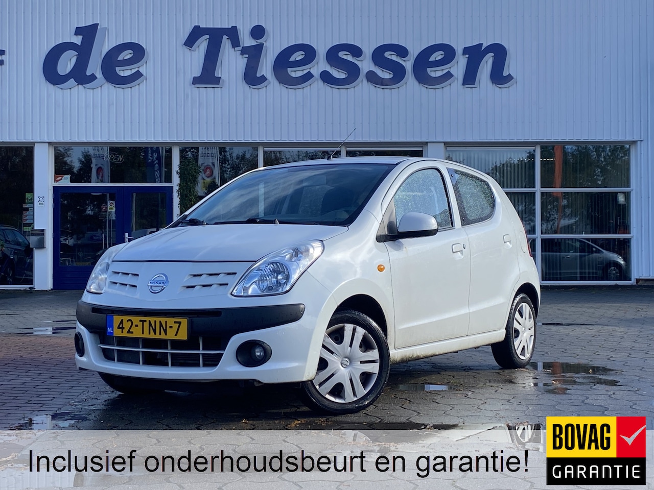 Nissan Pixo - 1.0 Acenta Airco, 5-Deurs, 53.000 KM, Rijklaar met beurt & garantie! - AutoWereld.nl