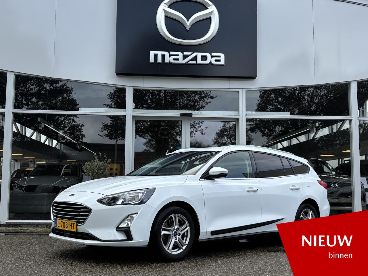 Ford Focus Wagon - 1.0 EcoBoost Trend Edition Business NL-Auto, Navigatie, Apple Carplay/ Android Auto, Trekh - AutoWereld.nl