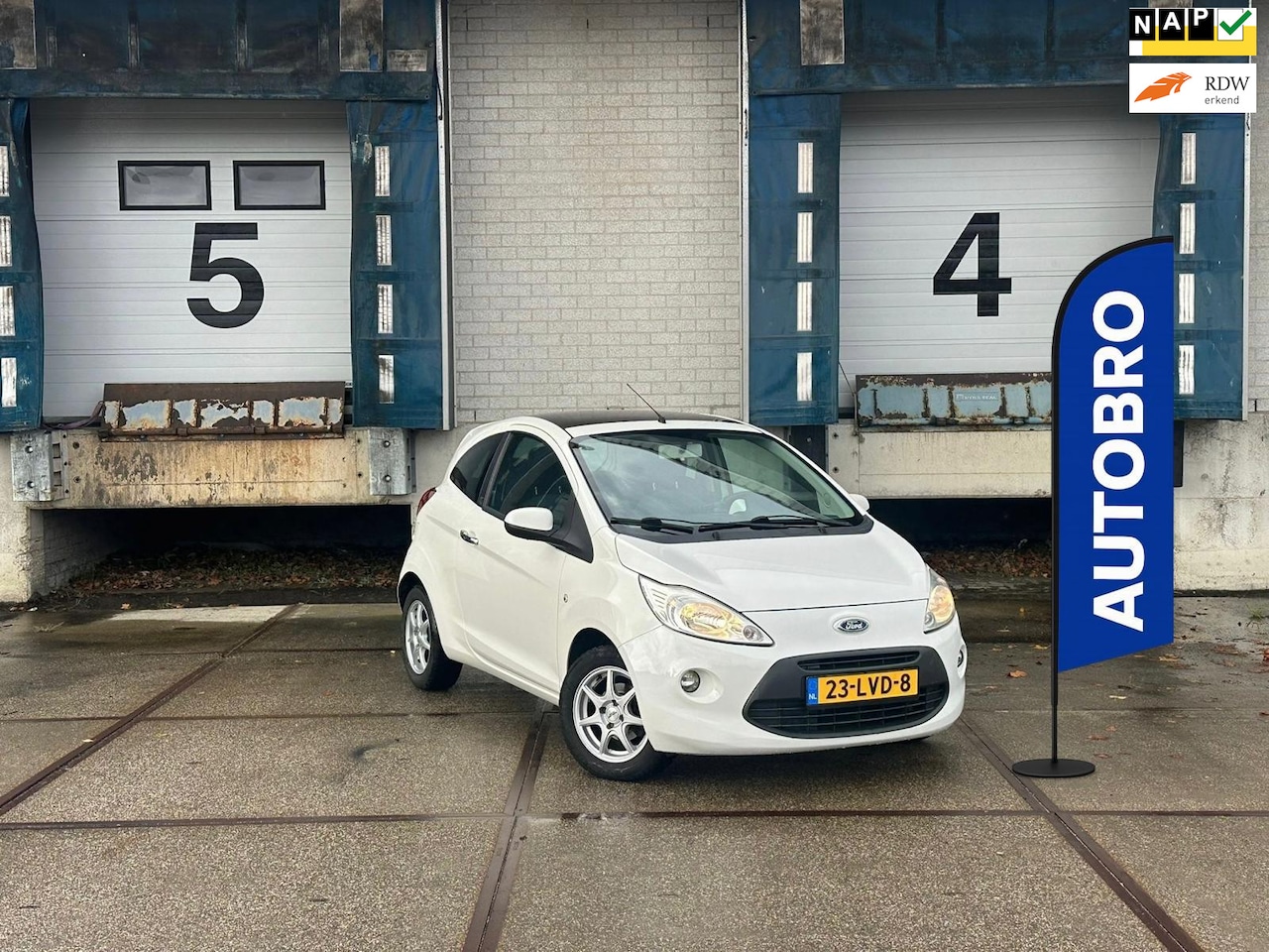 Ford Ka - 1.2 Titanium X 1.2 Titanium X (PANO+Clima+NAP+AIRCO+Onderhoud) - AutoWereld.nl
