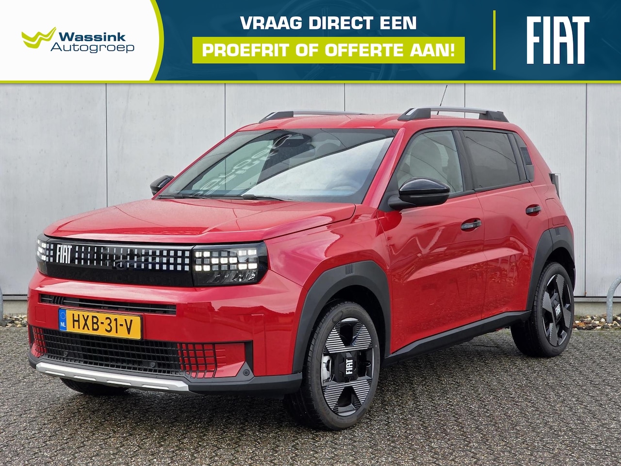Fiat Grande Panda - 44kWh 113pk La Prima | Navigatie | Stoel en stuurverwarming | Parkeercamera - AutoWereld.nl