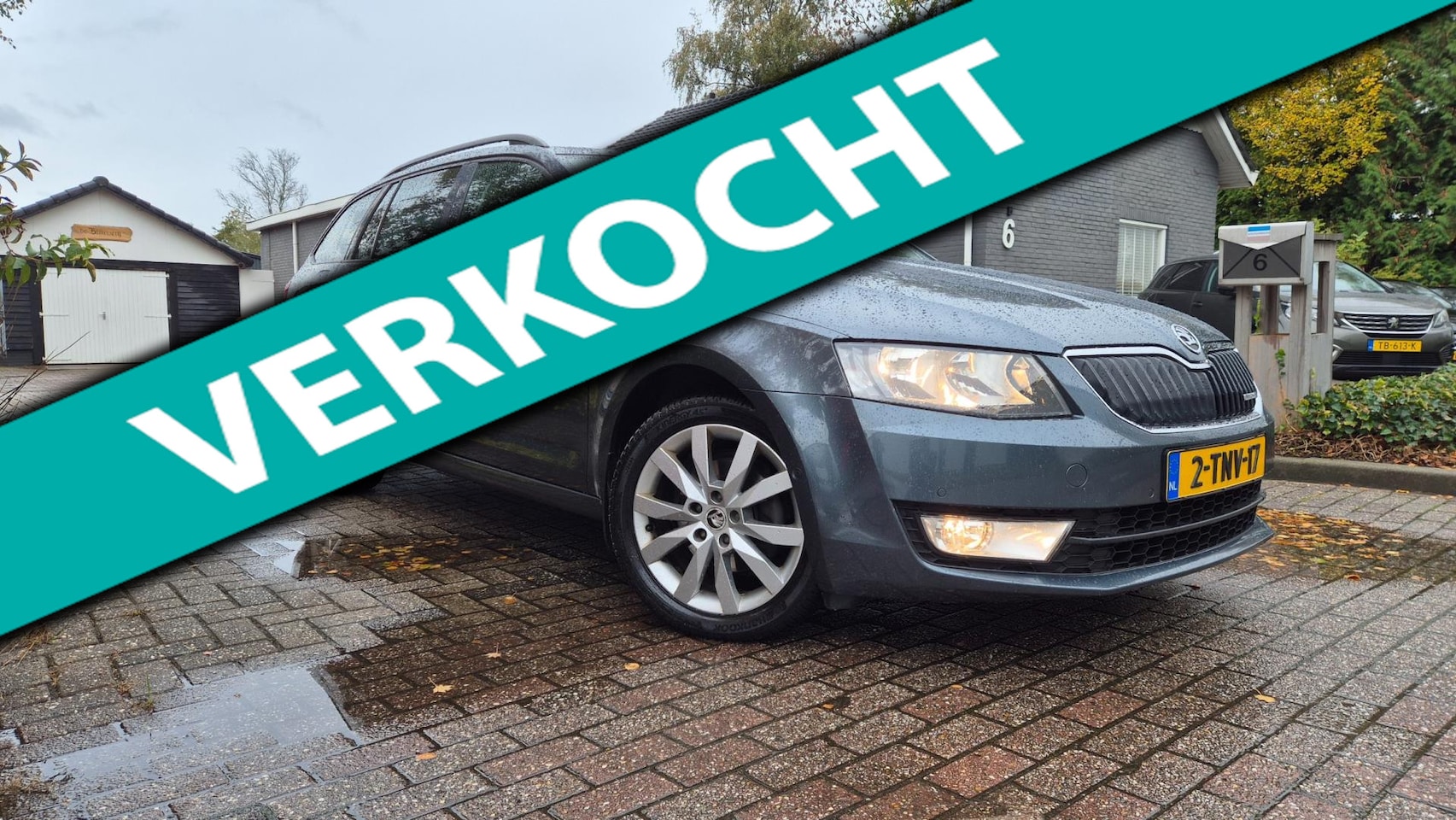 Skoda Octavia Combi - 1.6 TDI Greenline Businessline 1.6 TDI Greenline Businessline-clima-navi-2014 - AutoWereld.nl