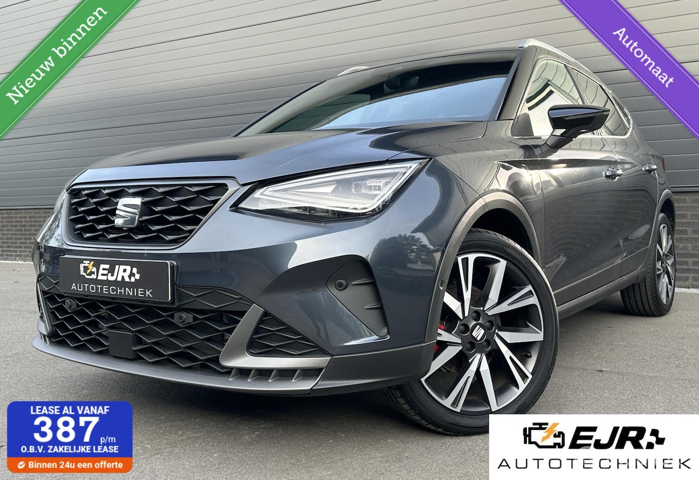 SEAT Arona - 1.5 TSI EVO DSG FR Business Connect VOL! 7100KM! - AutoWereld.nl