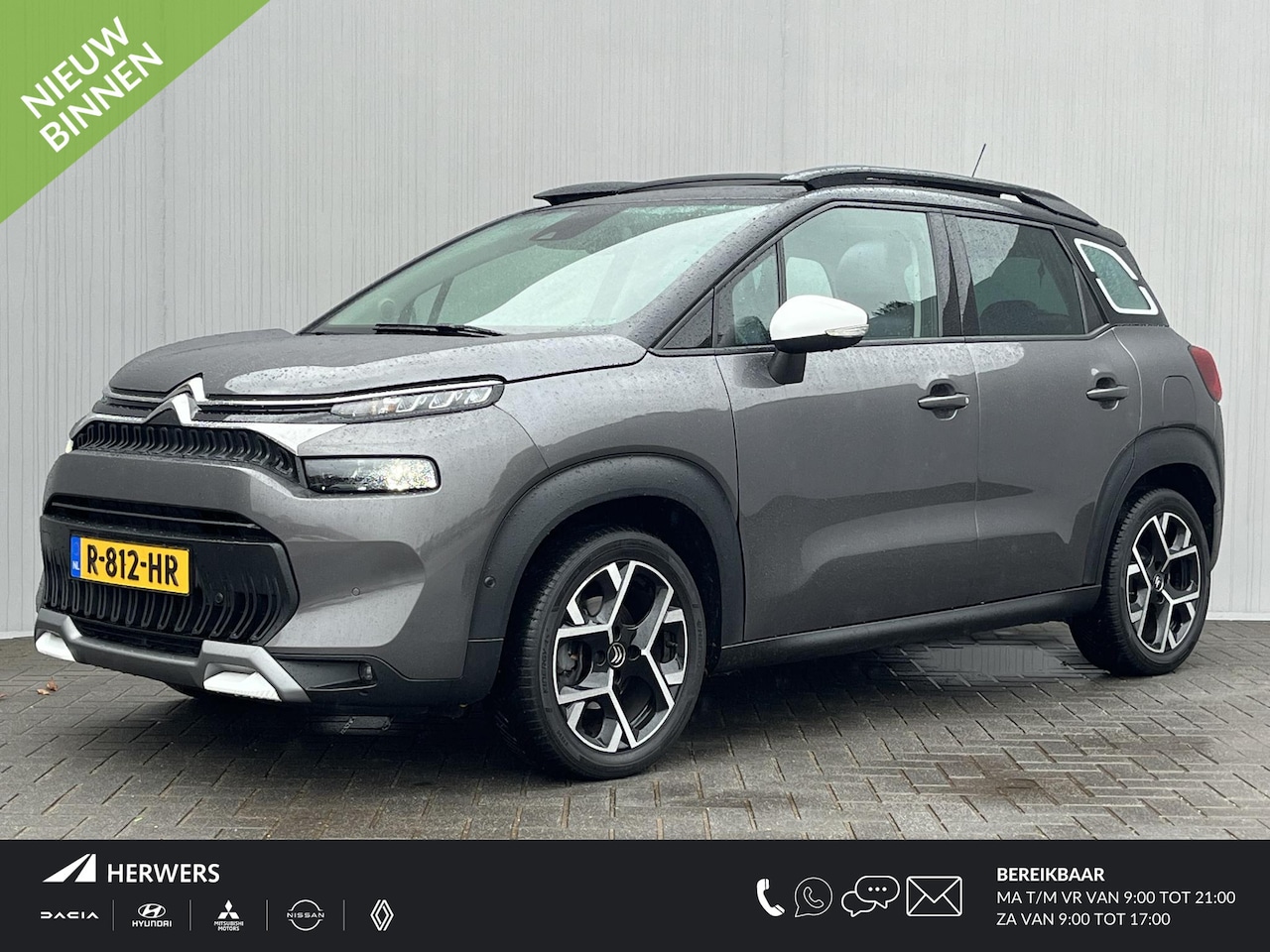 Citroën C3 Aircross - 1.2 PureTech Shine Pack Automaat / Elektrisch Glazen Schuif- en Kanteldak / Stoelverwarmin - AutoWereld.nl