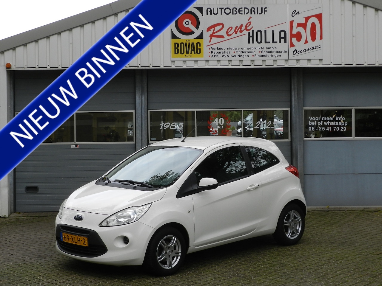 Ford Ka - 1.2 Champions Edition start/stop Airco LMV Isofix - AutoWereld.nl