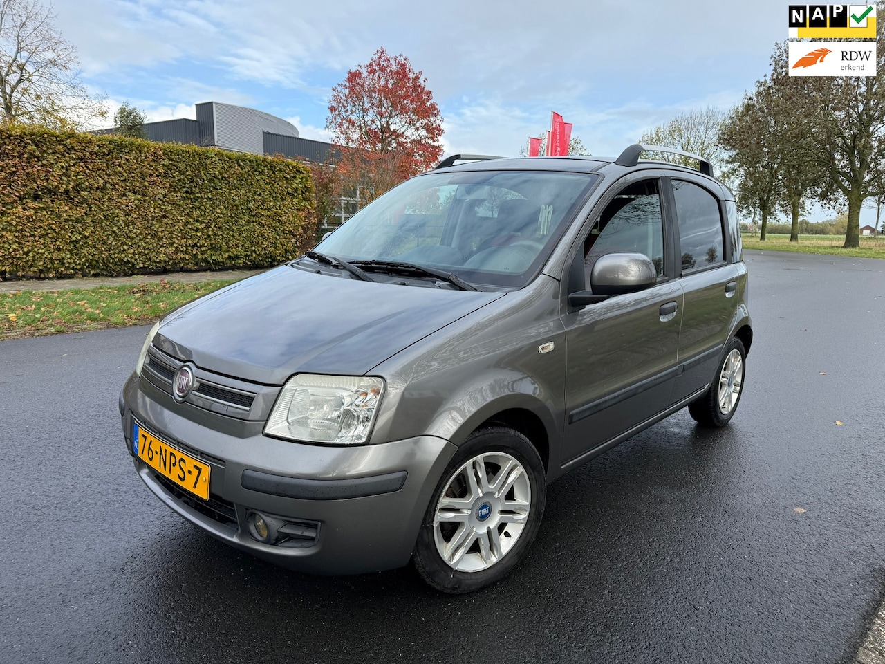 Fiat Panda - 1.2 Emotion PANO/CLIMA/NAP/APK - AutoWereld.nl