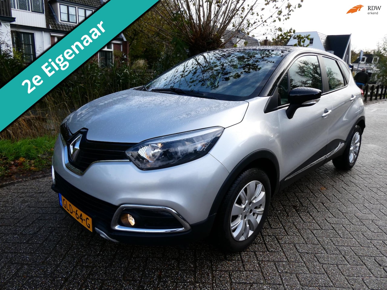 Renault Captur - 1.2 TCe Automaat Clima Cruise 88.000km Trekhaak 1200kg. - AutoWereld.nl