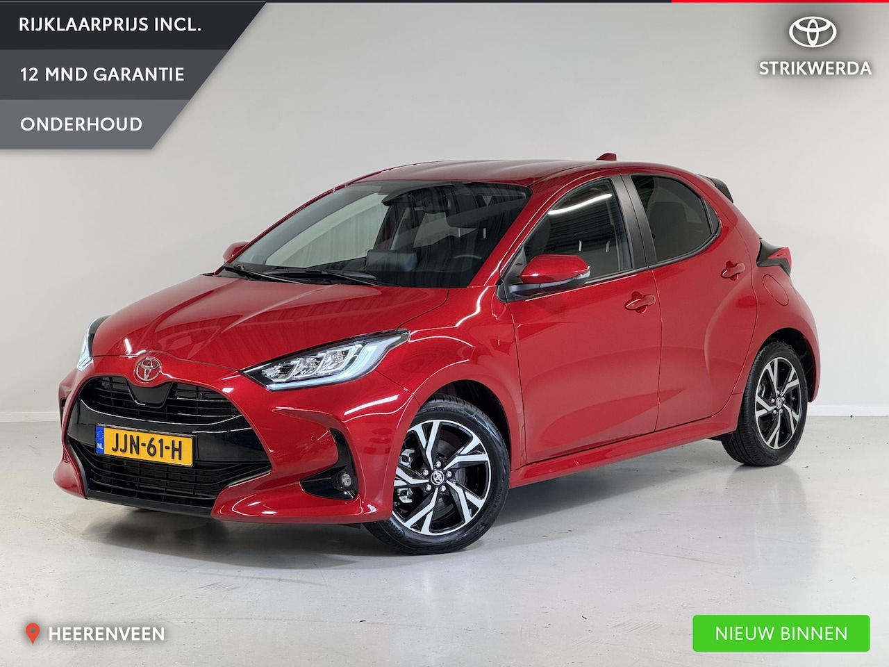 Toyota Yaris - 1.5 Hybrid 115 Dynamic plus | PDC Rondom | Stoel/stuur verw. | LED | Draadloze carplay | K - AutoWereld.nl