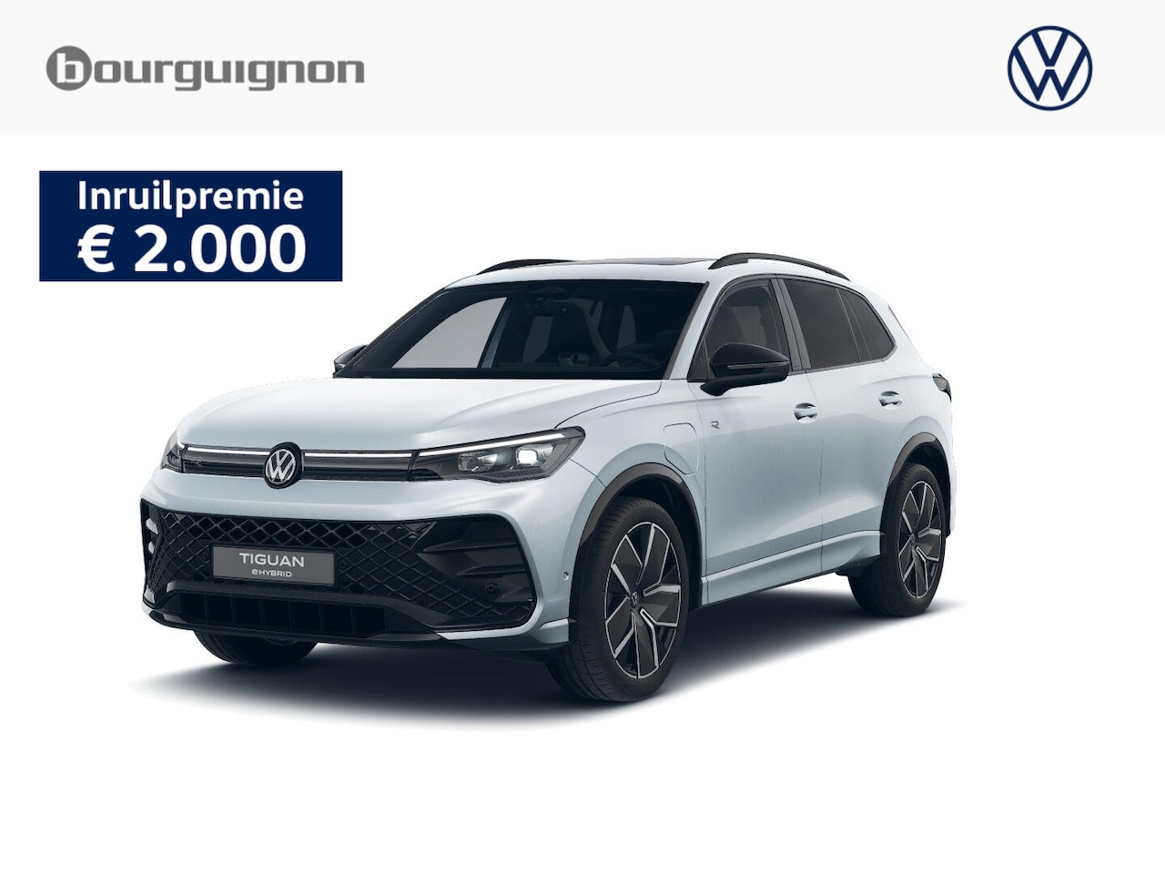 Volkswagen Tiguan - R-Line Edition 1.5 eHybrid 204 PK | Trekhaak | Stoel- & Stuurverwarming | Achteruitrij Cam - AutoWereld.nl