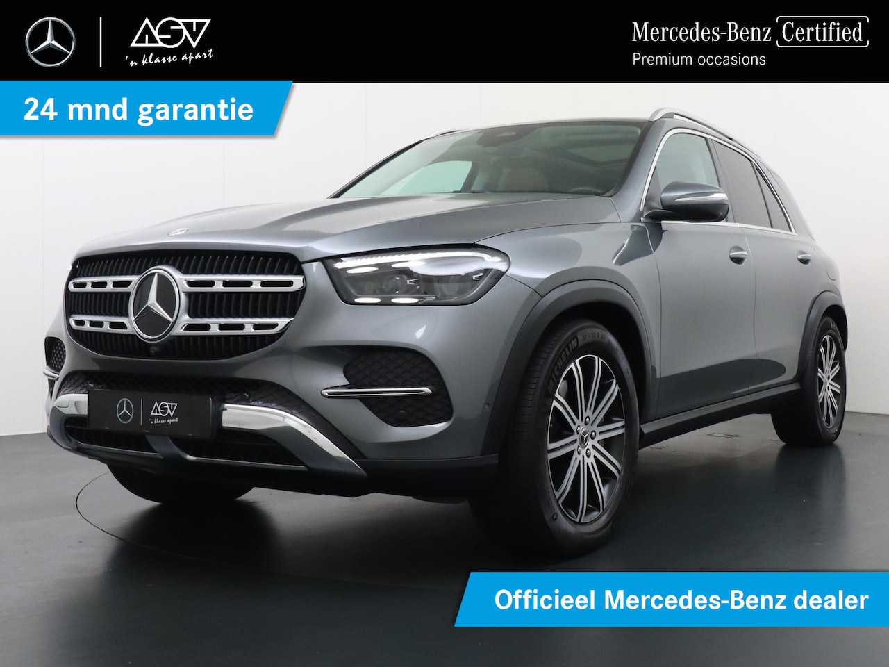 Mercedes-Benz GLE-Klasse - 350 de 4MATIC Luxury Line Luchtvering, Burmester surround, Wegklapbare trekhaak, Panoramad - AutoWereld.nl
