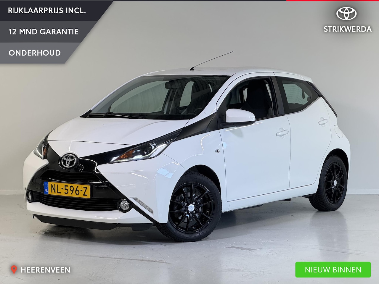 Toyota Aygo - 1.0 VVT-i x-play | Camera | Bluetooth | Trekhaak voor fietsendrager | Airco | - AutoWereld.nl
