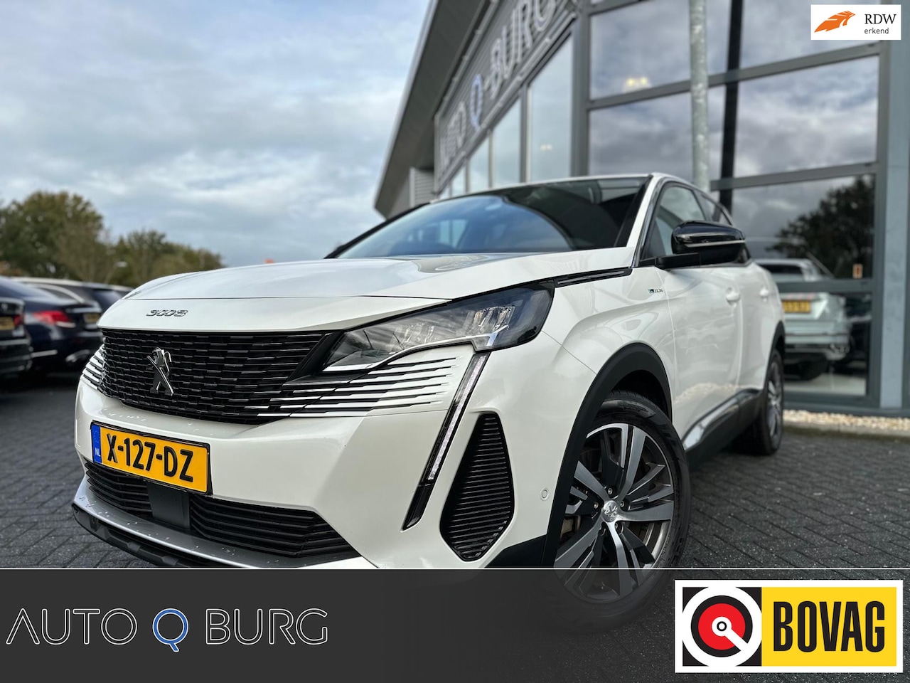 Peugeot 3008 - 1.6 HYbrid4 300 Blue Lease GT | Automaat | LED | Navi | Carplay | Camera | Keyless | PDC | - AutoWereld.nl