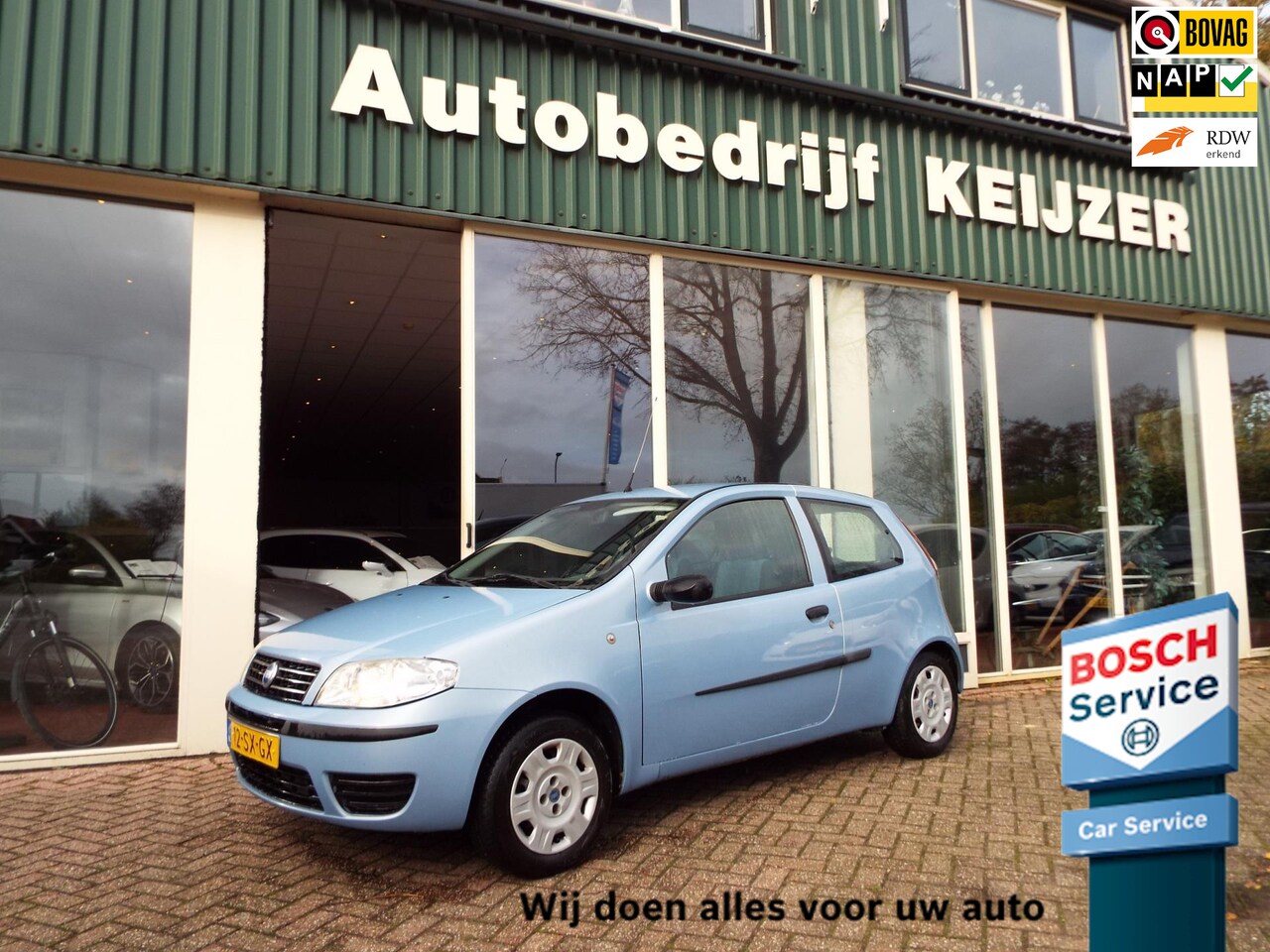 Fiat Punto - 1.2 Classic Lusso APK-TREKHAAK-ELEKTR RAMEN - AutoWereld.nl