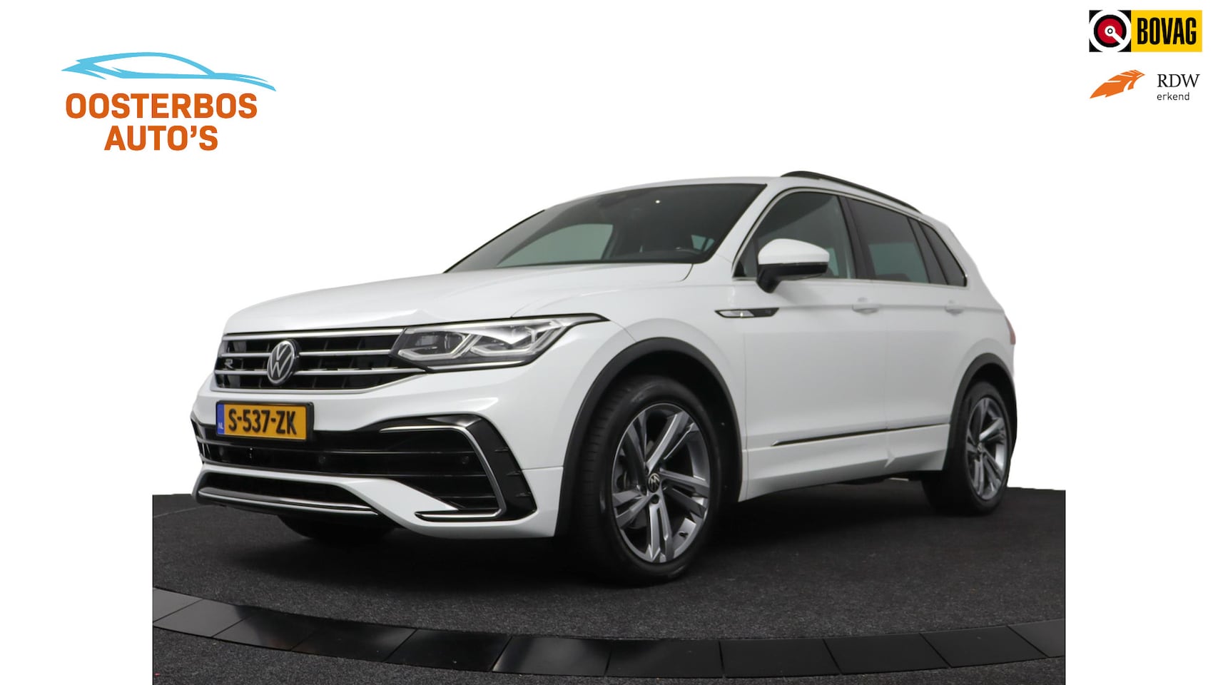 Volkswagen Tiguan - 1.5 TSI R-Line Business+ - VC/Trekhaak Elekt./Winterpakket/LED - AutoWereld.nl