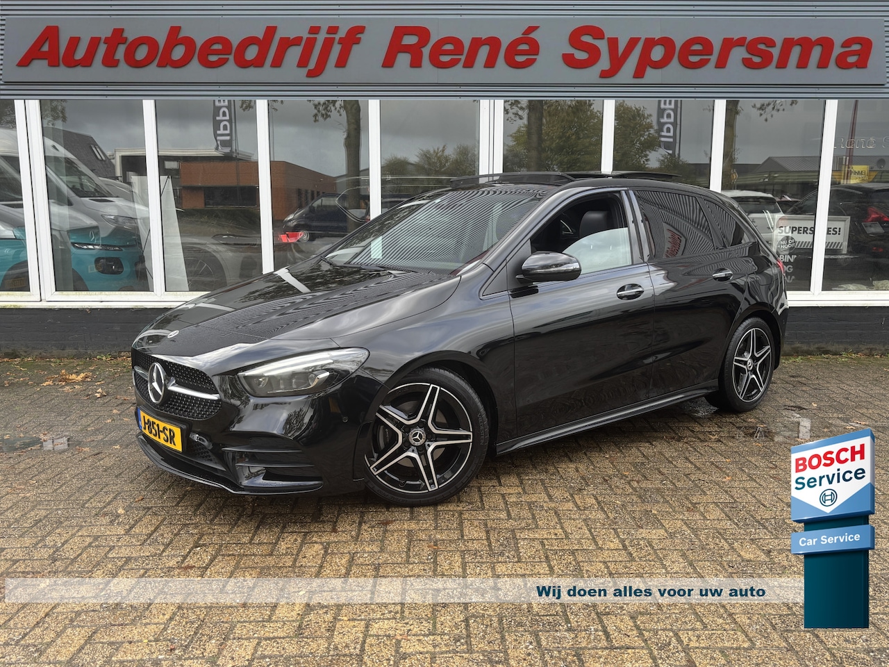 Mercedes-Benz B-klasse - 200 Business Solution AMG | Automaat | Pano | Sfeerverlichting | Elektrische Stoelen - AutoWereld.nl