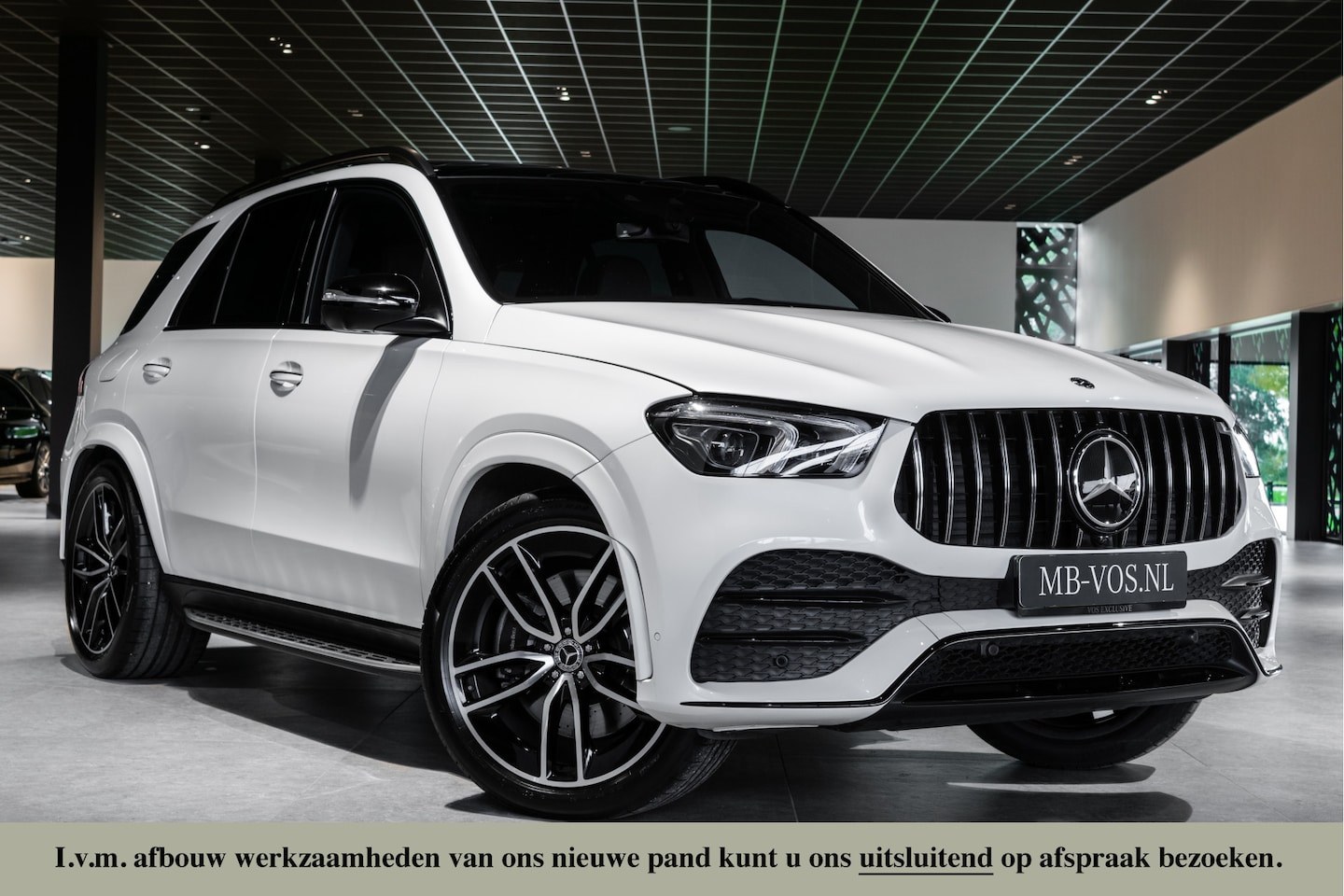 Mercedes-Benz GLE-Klasse - 450 4-M AMG Luchtvering|Carbon|Nappa|ACC|HUD|Keyless|Softclose|Trekhaak|Manufaktur|Mem|22" - AutoWereld.nl