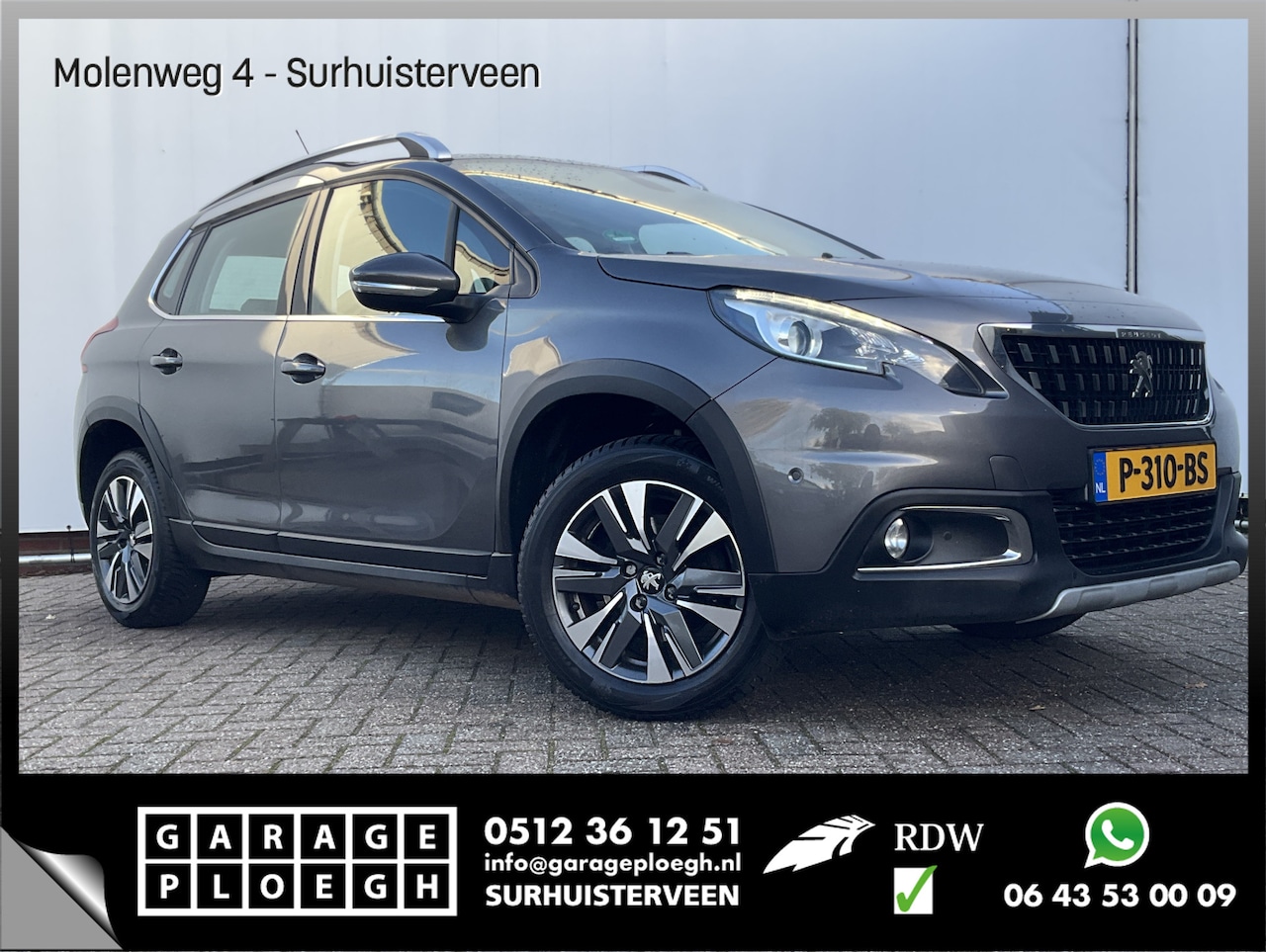 Peugeot 2008 - 1.2 PureTech Allure Trekhaak Nav/Cam Cruise Led Pano.Verlichting Carplay Voll.Onderhouden! - AutoWereld.nl