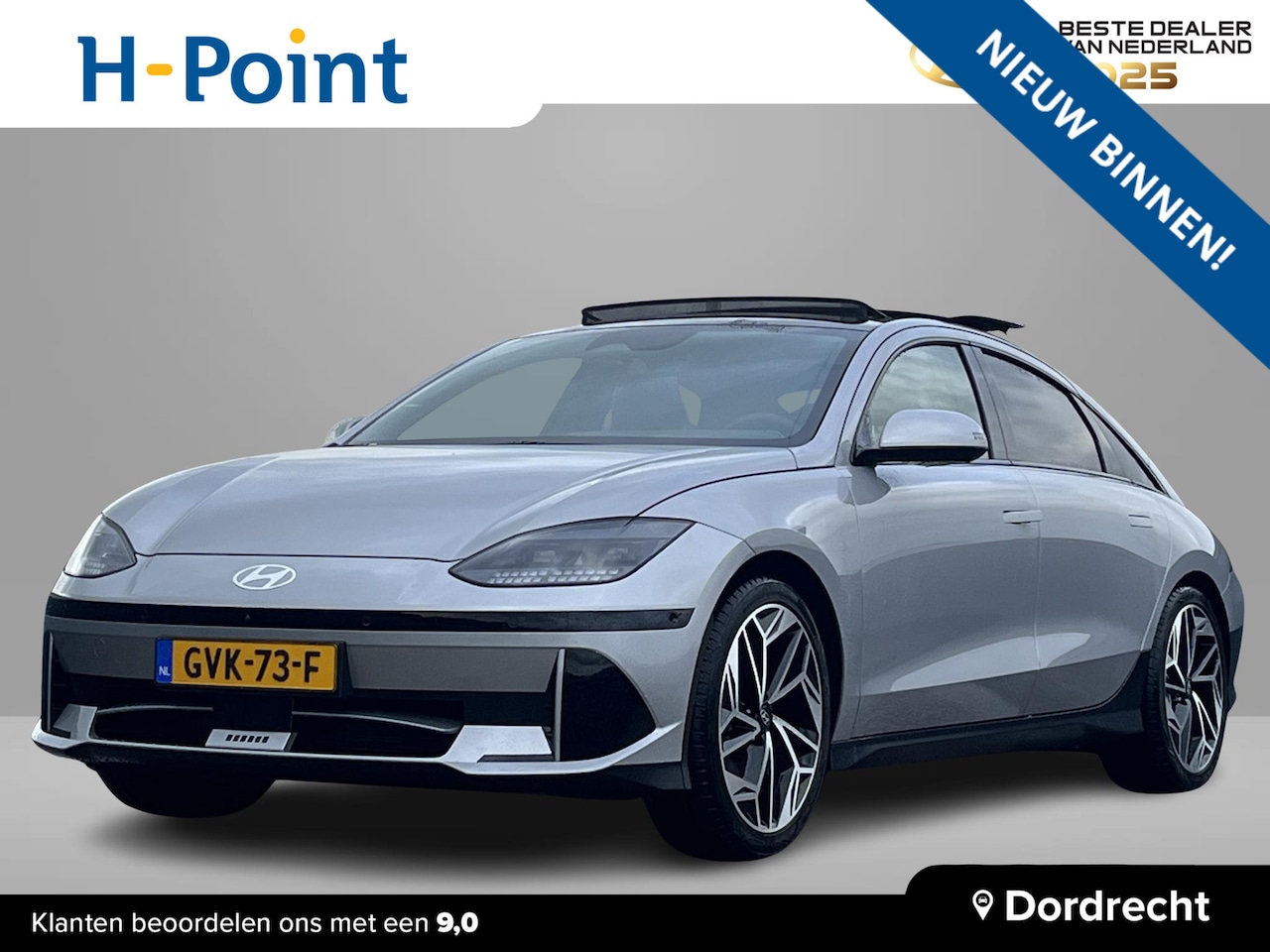 Hyundai IONIQ 6 - Lounge 77.4 kWh | Schuifdak | Lederen bekleding elektrisch verstelbaar| Warmtepomp | Bose - AutoWereld.nl