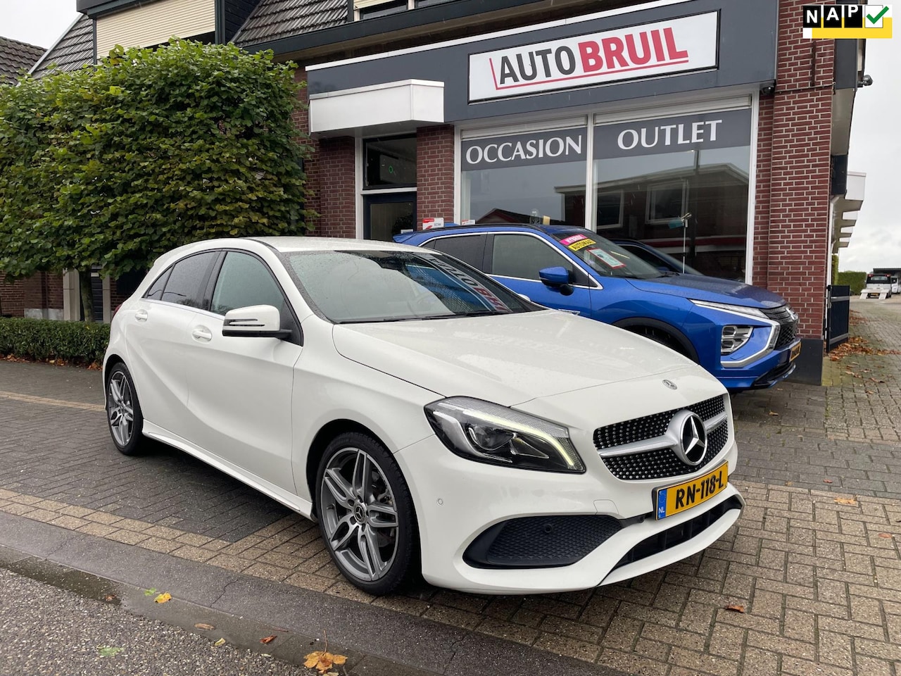 Mercedes-Benz A-klasse - 180 Ambition AMG Ned Auto | 1/2 Leder|Navi|Camera| - AutoWereld.nl