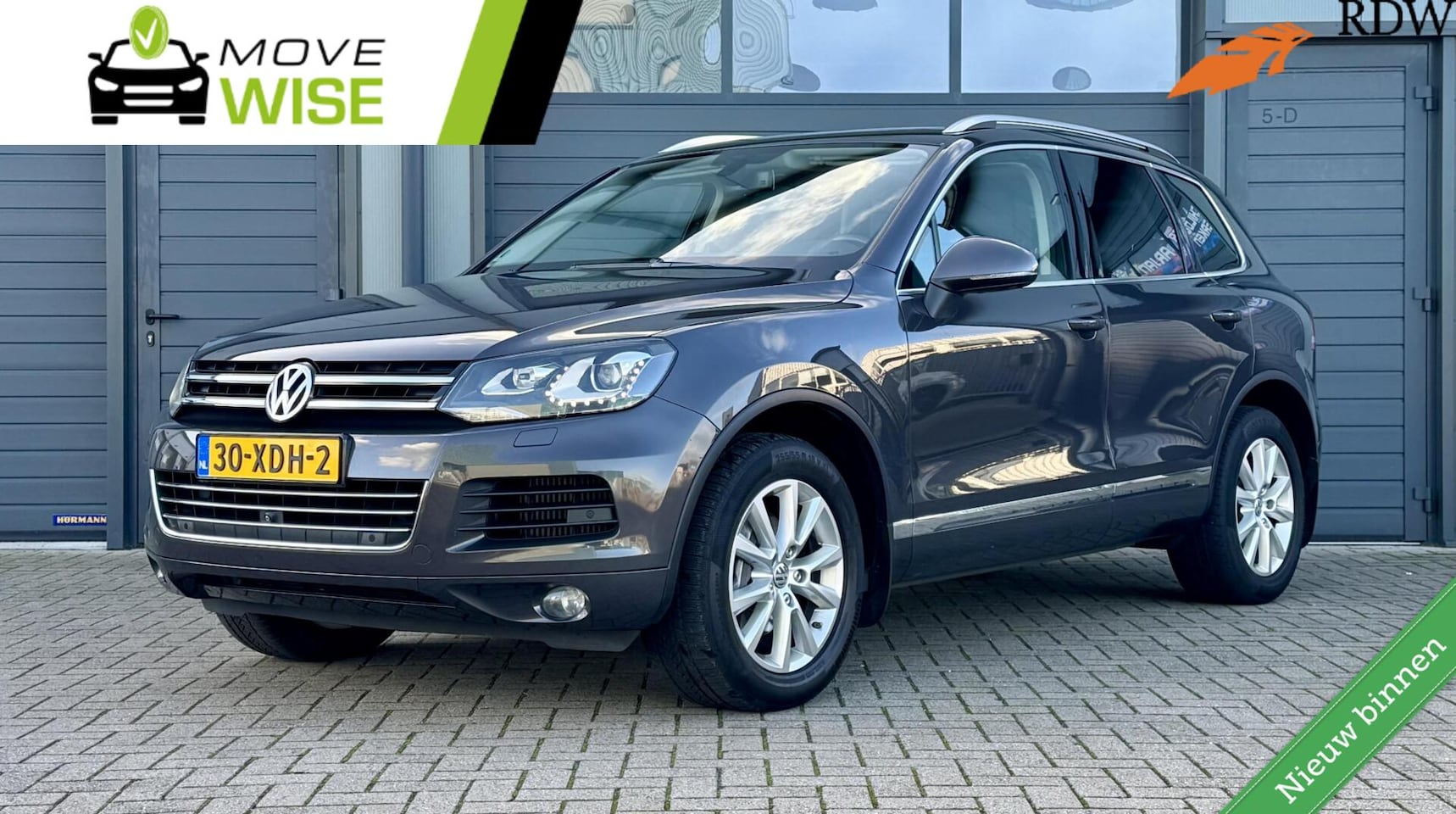 Volkswagen Touareg - 3.0 TDI 4x4 6 Cil. 245pk| UNIEK | Automaat | Trekhaak | Zeer Compleet ! | NL Auto & 1e Eig - AutoWereld.nl