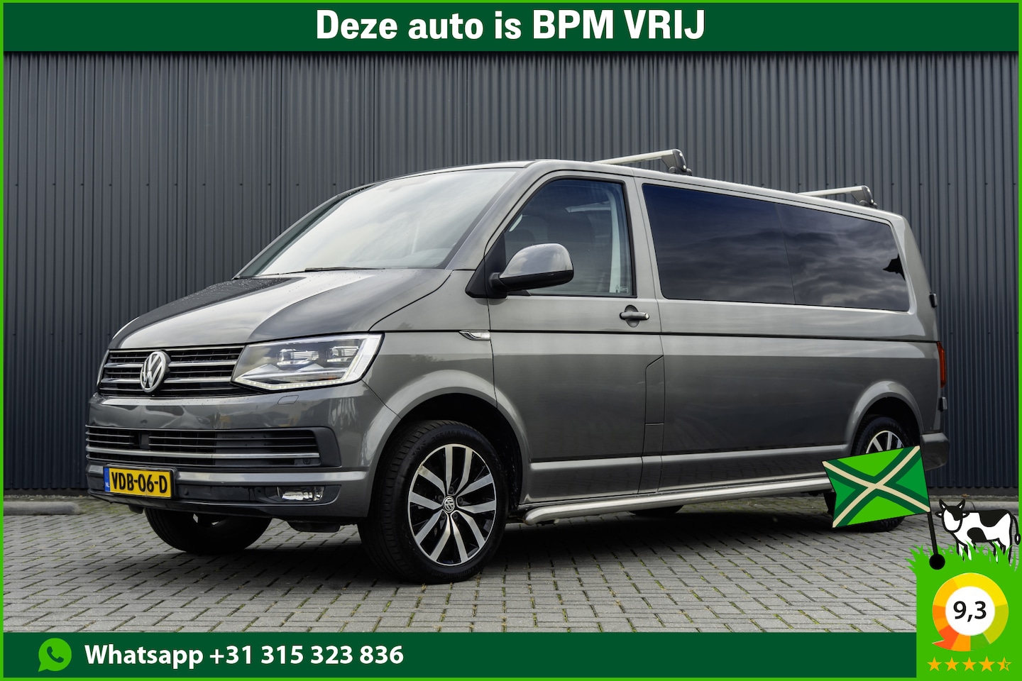 Volkswagen Transporter - T6 2.0TDI 150PK | L2H1 | LED | Camera | CarPlay | Navigatie | Cruise | Airco | PDC | Euro - AutoWereld.nl
