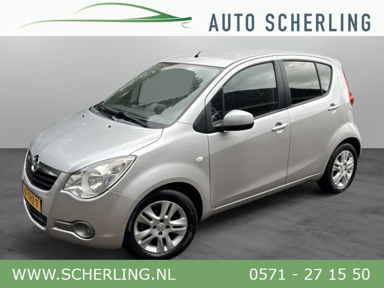 Opel Agila - 1.0 Edition Airco, LM-velgen, Lage km-stand! - AutoWereld.nl