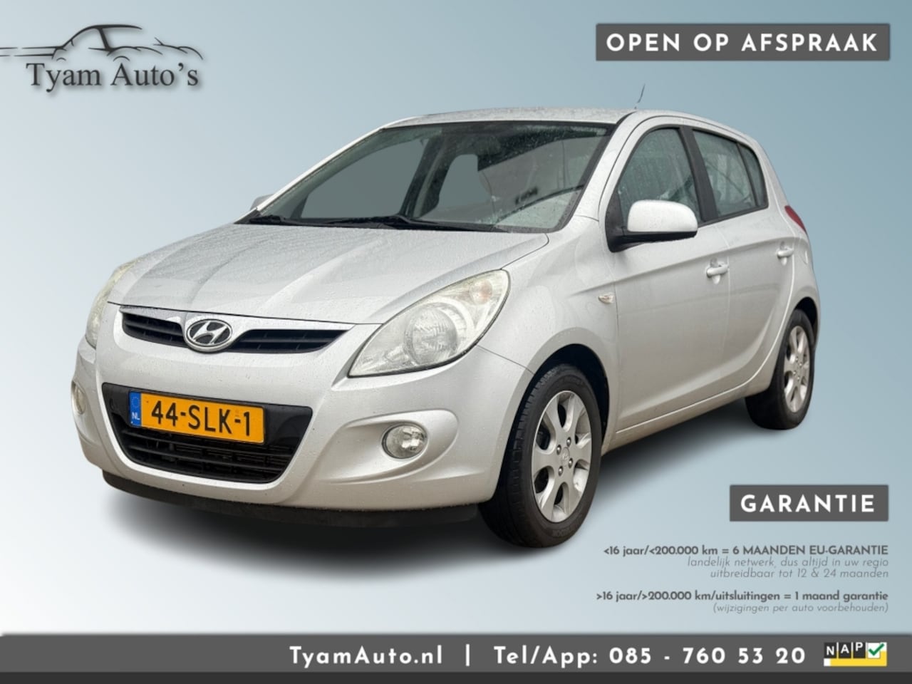 Hyundai i20 - 1.4i I-CATCHER AUTOMAAT / AIRCO STOELVERWARMING LEER AFN.TREKHAAK - AutoWereld.nl