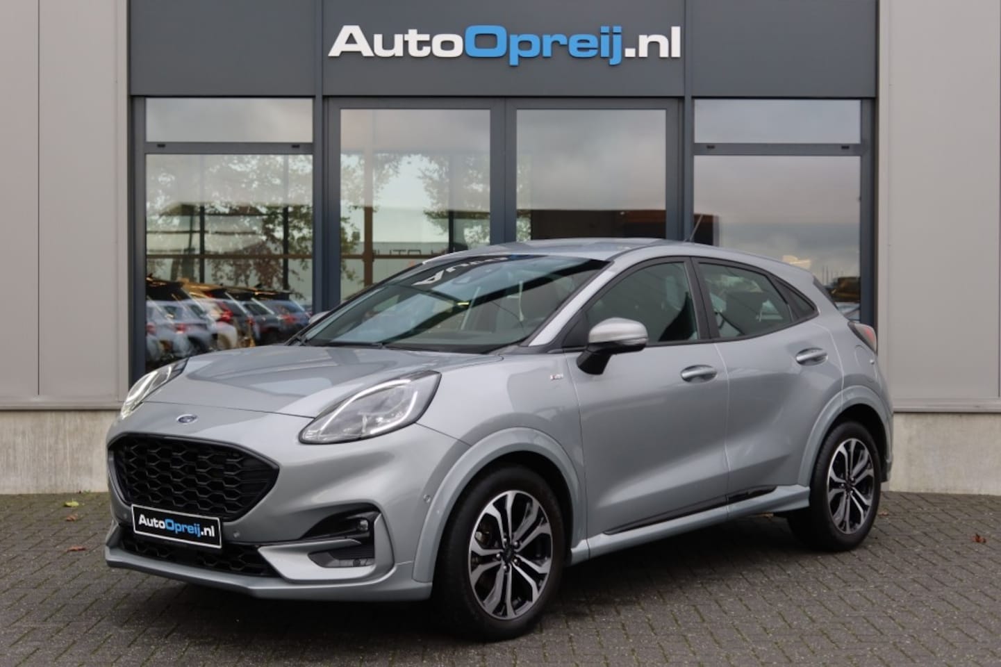 Ford Puma - 1.0 EB Hybrid ST-Line 125pk Clima, NAVI, Camera, Winter pack, BLIS, ACC - AutoWereld.nl