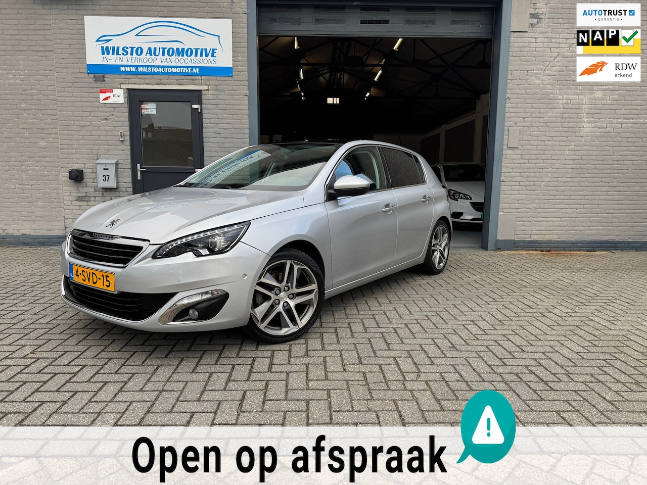 Peugeot 308 - 1.6 THP Allure*156pk*Pano*Keyless*LED*Nw APK*Rijklaar*NAP*Garantie - AutoWereld.nl