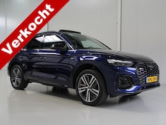 Audi Q5 Sportback - 55 TFSI eHybrid 367pk S edition Competition | Navarra Blue | Garantie 09-01-2027