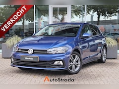 Volkswagen Polo - 1.0 R-Line TSI 95pk | Climate | Adaptive | Carplay | DAB | Virtual | Sensoren | Trekhaak |