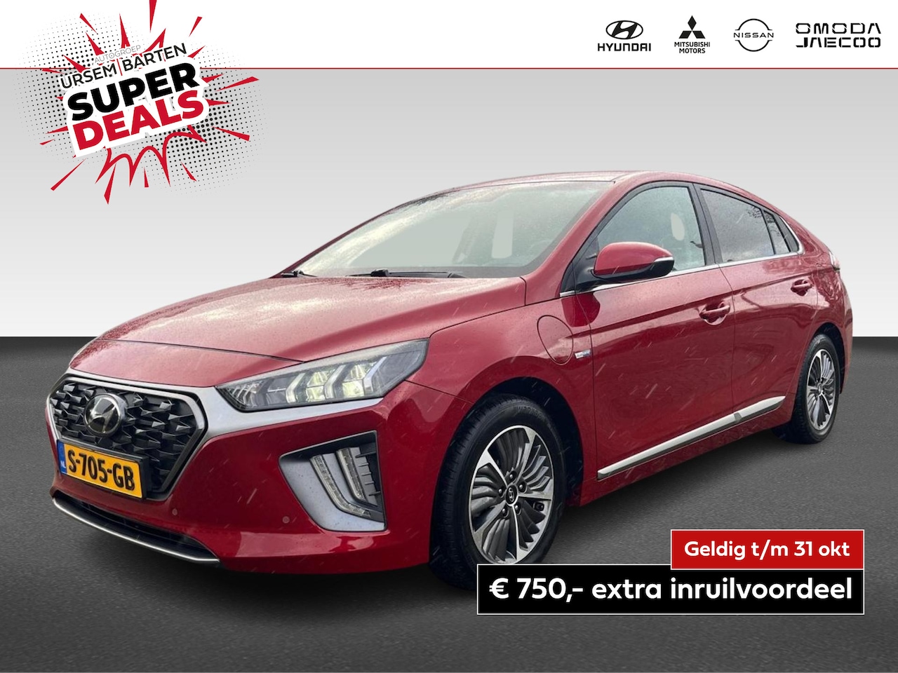 Hyundai IONIQ - 1.6 GDi PHEV Premium 1.6 GDi PHEV Premium - AutoWereld.nl