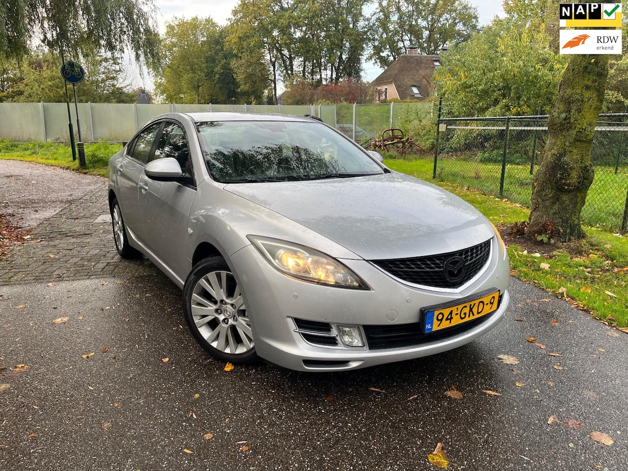 Mazda 6 - 2.0 S-VT Business Plus AUT.| RIJD SUPER |APK 26 | CLIMA NAVI LEER - AutoWereld.nl