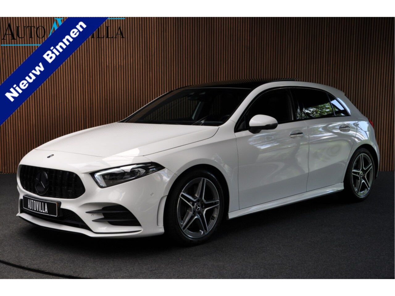 Mercedes-Benz A-klasse - 250e AMG Line Panodak Leder Navi PTS LM velgen EQ BTW auto! - AutoWereld.nl