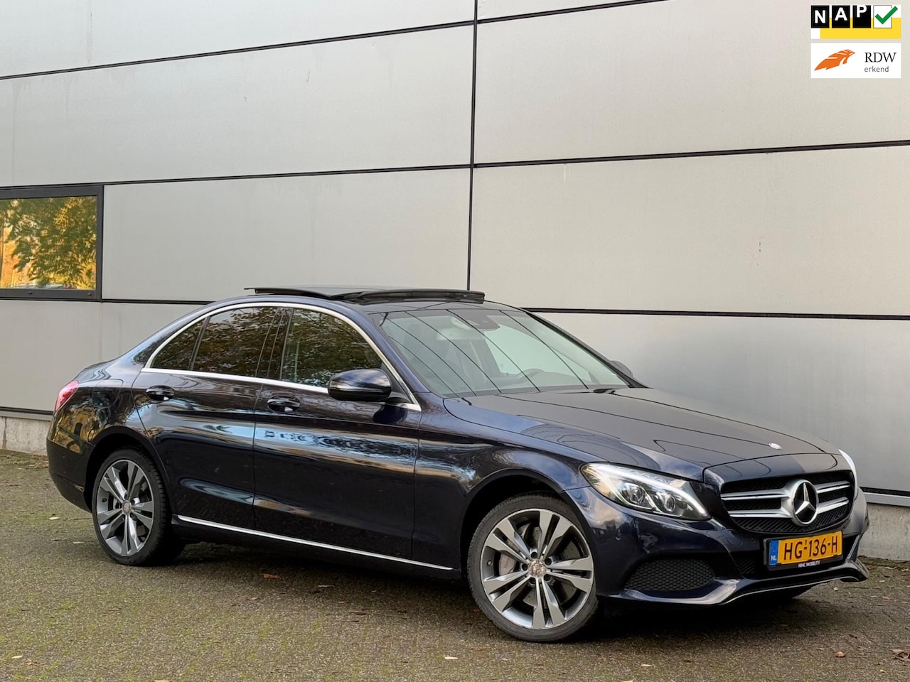 Mercedes-Benz C-klasse - 350 e Lease Edition Pano |Camera |Leder |Electr Stoelen |Led |Automaat |Electr Trekhaak |F - AutoWereld.nl