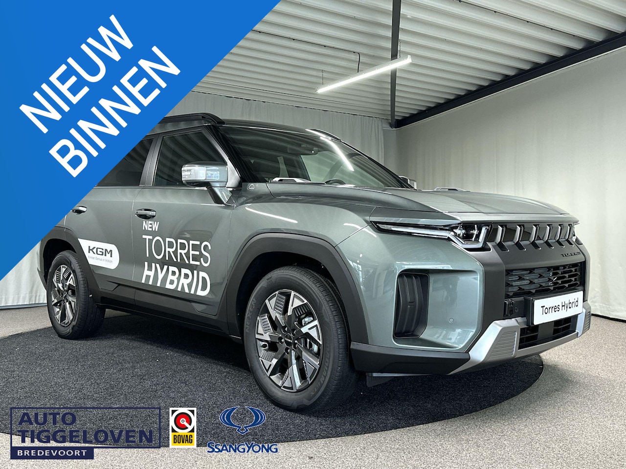 KGM Torres Hybrid - 1.5T-GDI Platinum Automaat | PANO | NAVI - AutoWereld.nl