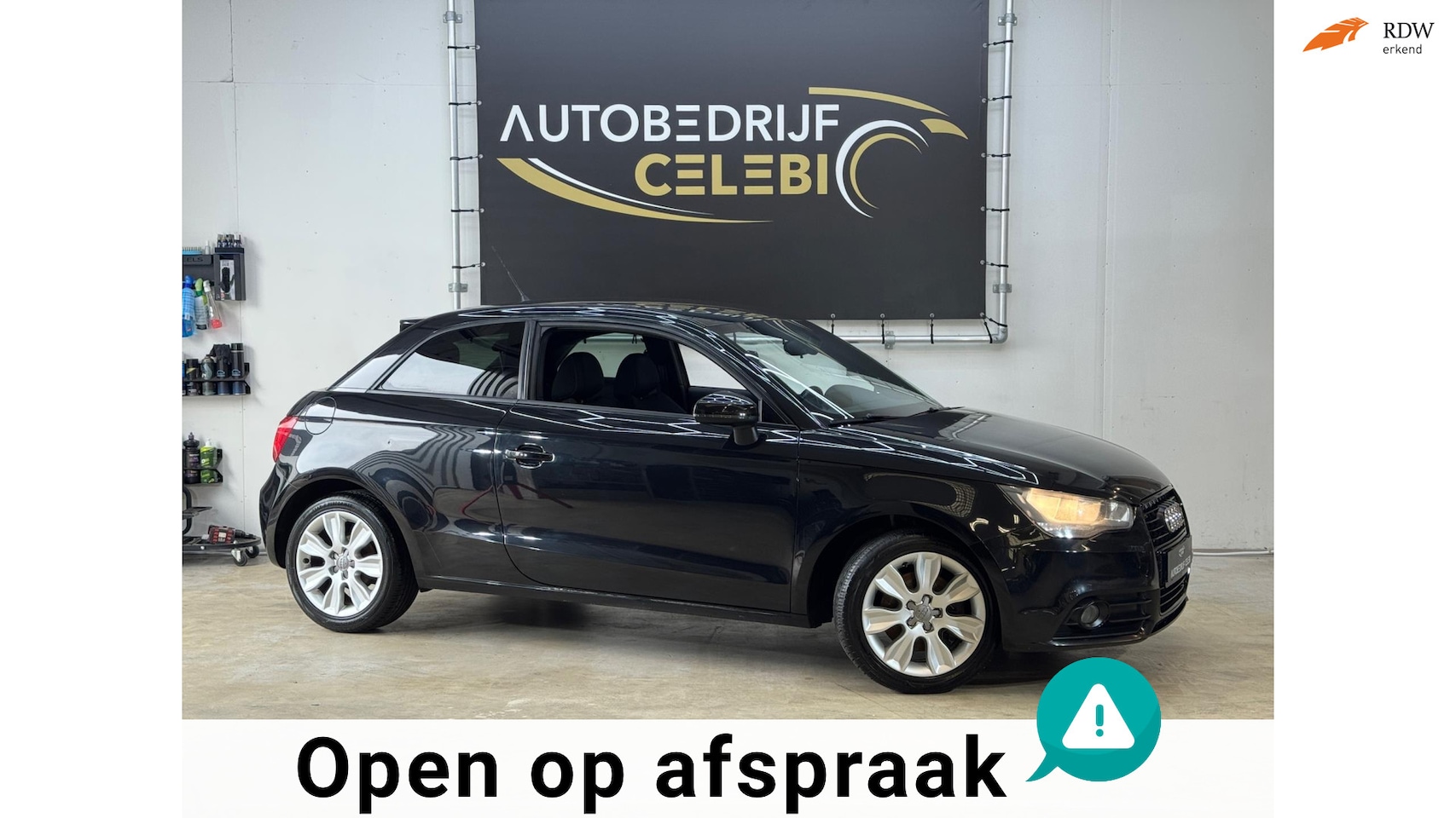 Audi A1 - 1.4 TFSIAmbition Pro Line Business 2010 ZWART SCHADE - AutoWereld.nl